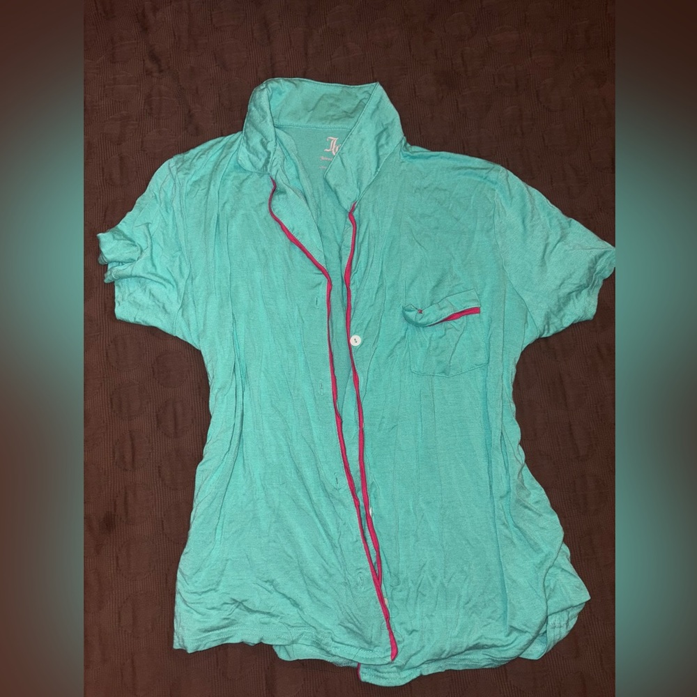 Juicy Couture Teal Lounge Top